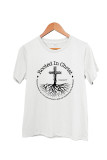 Rooted In Christ Bible Verse Colossians 27 Short Sleeve Graphic Tee Unishe Wholesale