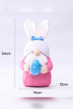 Easter's Day Decoration Colored Rabbit Doll Unishe Wholesale MOQ 5pcs