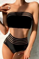 Mesh Patchwork Swimsuit 2 Piece Bikini Set Unishe Wholesale