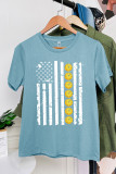Pinkleball American Flag Short Sleeve Graphic Tee Unishe Wholesale 