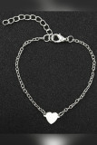 Simple Heart Design Bracelet Unishe Wholesale MOQ 5pcs