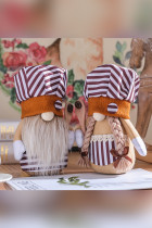 Coffee Striped Hat Rudolph Doll Unishe Wholesale MOQ 5PCS