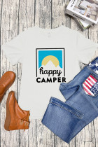 Happy Camper Short Sleeve Graphic Tee Unishe Wholesale