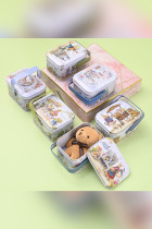 Easter Decoration Cookie Box Rabbit Gift Iron Box Unishe Wholesale MOQ 5PCS