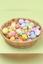 Easter Decoration Colorful Foam Eggs Unishe Wholesale MOQ 5PCS
