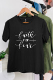 Faith Over Fear Short Sleeve Graphic Tee Unishe Wholesale 