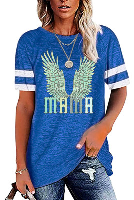 MAMA Wings Printed Graphic Tees for Women UNISHE Wholesale