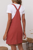 Solid Color Suspender Skirt Unishe Wholesale