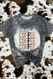 But First Coffee O-neck Short Sleeve Top Women UNISHE Wholesale