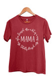 Blessed Stressed and a Mess MAMA  Short Sleeve Graphic Tee Unishe Wholesale