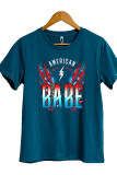 American Babe Retro Wings Short Sleeve Graphic Tee Unishe Wholesale