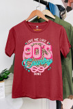 Love Me Like A 90's Country Song Short Sleeve Graphic Tee Unishe Wholesale