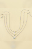 Mother & Daughter Butterfly Necklace Unishe Wholesale MOQ 5pcs