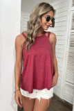 Solid Color Strap Sleeveless Tank Top Unishe Wholesale