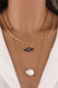 Beading Metal Necklace Unishe Wholesale MOQ 5pcs