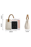 Canvas Large Capacity Tote Bag Unishe Wholesale MOQ3PCS