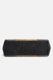 PU Leather Straps Color Block Tote Bag Unishe Wholesale MOQ3PCS