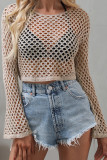 Hollow Out Knitted Beach Mesh Cover Up Unishe Wholesale