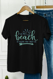 The Beach Is Calling And I Must Go Short Sleeve Graphic Tee UNISHE Wholesale