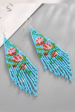 Boho Colorful Floral Tassels Earrings Unishe Wholesale MOQ 5pcs