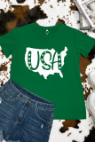 USA 4th of July Short Sleeve Graphic Tee UNISHE Wholesale