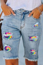 Ripped High Waist Jeans Shorts Unishe Wholesale