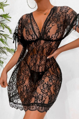 Sexy Hollow Out Mesh Lace Lingerie Unishe Wholesale