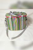 Plaid Outdoor Printed Picnic Cooler Bag Unishe Wholesale MOQ 3PCS