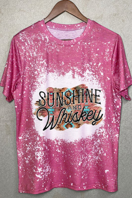 Sunshine & Whiskey Graphic Tee Unishe Wholesale