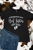 Promoted to Big Sister est. 2022 Graphic Tee Unishe Wholesale