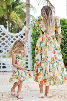 Family Matching Printed Dress Unishe Wholesale