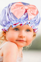 Baby Kids Satin Bow Knot Round Sleep Hat Unishe Wholesale MOQ 5pcs