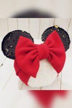 Baby Kids Mickey Bow Knot Wide Headband Unishe Wholesale MOQ 5pcs
