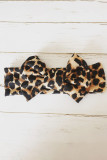 Baby Kids Leopard Print Bow Knot Wide Headband Unishe Wholesale MOQ 5pcs