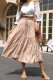 Ruffled Pleated Solid Skirt Unishe Wholesale
