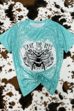 Save The Bees Floral Graphic Tee Unishe Wholesale