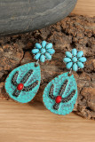 Turquoise Eardrop Earrings Unishe Wholesale MOQ 5pcs