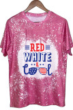 Red White And Cool Fourth Of July  Graphic Tee Unishe Wholesale
