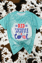 Red White And Cool Fourth Of July  Graphic Tee Unishe Wholesale