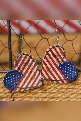 American Flag Independence Day Earrings Unishe Wholesale