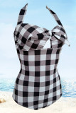 One-piece Plaid Swimsuit Bikini Unishe Wholesale