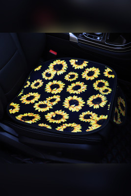 Sunflower Print Car Seat Cover Unishe Wholesale MOQ 5pcs