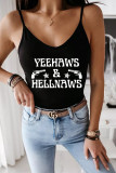 Yeehaws & Hellnaws Printed Slip Tank Top Unishe Wholesale