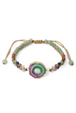 Crystals and Stones Knit Bracelet Unishe Wholesale MOQ 3pcs