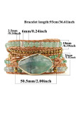 Bohemian Multi Layers Crystals and Stones Bracelet MOQ 3pcs