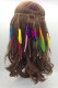 Bohemian Colorful Feather Hair Clips MOQ 5pcs