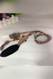 Bohemian Feather Wrapped Hair Clips MOQ 5pcs