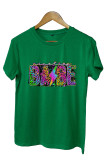 90's Babe Rainbow Leopard Graphic Tee Unishe Wholesale