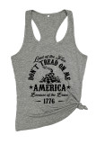 Land of the free because of the Brave Graphic Tank Unishe Wholesale