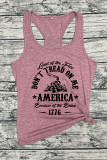 Land of the free because of the Brave Graphic Tank Unishe Wholesale